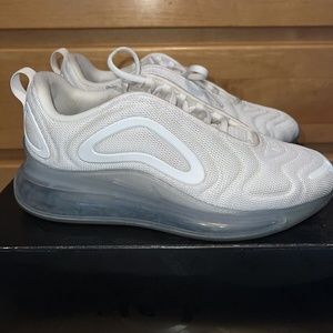 Nike Air Max 720 Metallic Platinum White 2019 Mens Size US 8 AO2924-100 OG BOX